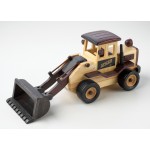 Promotional Wooden Front End Loader w/ Cinnamon Almonds