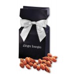 Custom Printed BBQ Smoked Almonds in Navy Gift Box