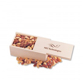 Promotional Wooden Collector's Box w/Deluxe Mixed Nuts  Promotional Wooden Collector