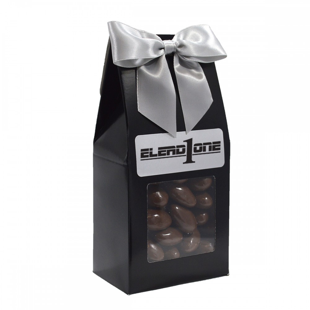 Custom Printed Gable Box - Chocolate Covered Almonds Custom Printed Gable Box - Chocolate Covered Almonds