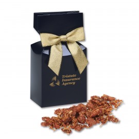 Navy Blue Gift Box w/Coconut Praline Pecans Custom Printed