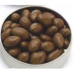 Logo Branded Chocolate Covered Almonds (4 oz.) - Petite Tin