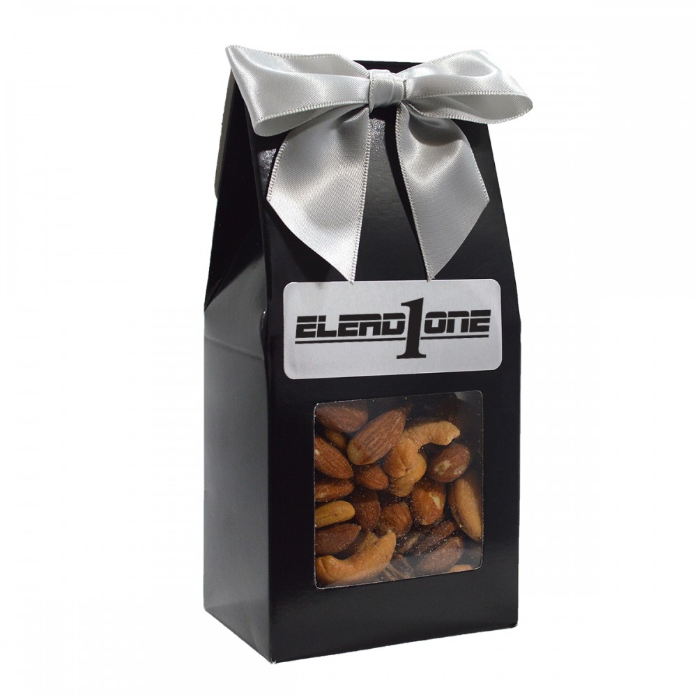 Gable Box - Fancy Mixed Nuts Logo Branded Gable Box - Fancy Mixed Nuts Logo Branded
