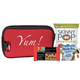 Logo Branded Healthy Snacks with Neoprene Pouch  Logo Branded Healthy Snacks with Neoprene Pouch