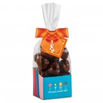 Custom Imprinted Dylan's Candy Bar - Signature Boxi Base - Milk Chocolate Sea Salt Caramel Popcorn