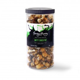 Funky Chunky Nutty Choco Pop 19oz Tall Canister Custom Imprinted  Funky Chunky Nutty Choco Pop 19oz Tall Canister Custom Imprinted
