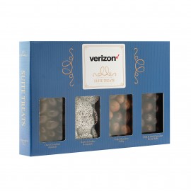 Logo Branded Large Suite Treat Window Boxes - Milk & Dark