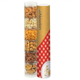 Custom Printed 6 Way Snack Sampler Tube