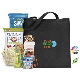 Promotional Low Minimum - Cotton Tote with Snacks