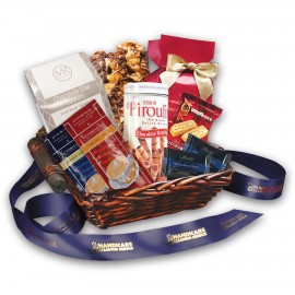 Custom Imprinted Simply Gourmet Gift Basket