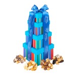 Custom Imprinted Dylan's Candy Bar - Sweet Treat Tower - Popcorn Mix