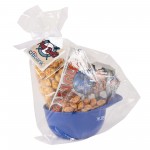 Custom Imprinted Take Me Out To the Ball Game Helmet Snack Kit