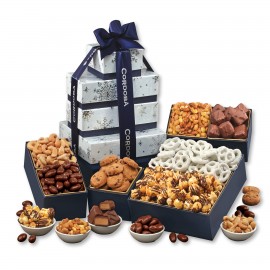 Custom Imprinted Grand Gourmet Snowflake Tower