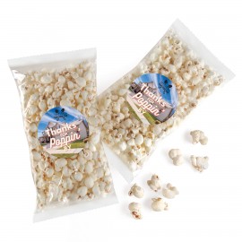 White Cheddar Popcorn Gourmet Snack Pack Logo Branded