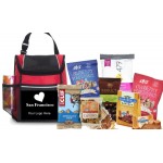 Snack Break Cooler Gift Set (Red) Custom Imprinted