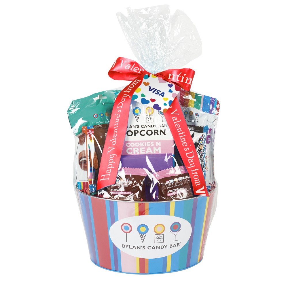 Dylan's Candy Bar - Valentine's Day Collection - The Best of Dylan's Candy Bar Gift Basket Custom Printed Dylan's Candy Bar - Valentine's Day Collection - The Best of Dylan's Candy Bar Gift Basket Custom Printed