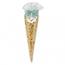 Logo Branded Popcorn Cone Bags with Spring Kettle Corn (Large)