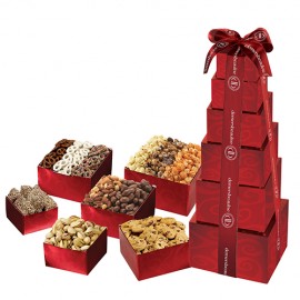 Contemporary Premium Tower of Decadence with Logo