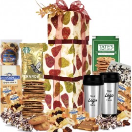 Holiday VIP Gift Basket Logo Branded