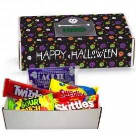 Halloween Movie Night Mailer Box Logo Branded