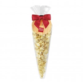 Basketball Popcorn Cone Bag - Butter Popcorn with Logo