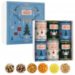 Custom Printed 6 Way Crave Popcorn Collection - 4" Tube