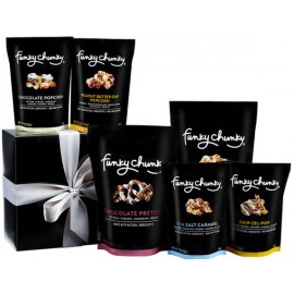 Funky Chunky Funky Box: Sea Salt Caramel & Chocolate Pretzel Custom Printed  Funky Chunky Funky Box: Sea Salt Caramel & Chocolate Pretzel Custom Printed