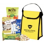 Logo Branded Cooler filled with Healthy Snacks