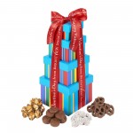 Dylan's Candy Bar - Valentine's Day Collection - Sweet Treat Tower - Chocolate Mix Custom Printed