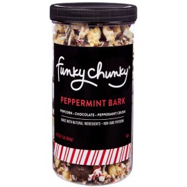 Custom Imprinted Funky Chunky Pepperminty Choco Pop Seasonal 16oz Tall Canister