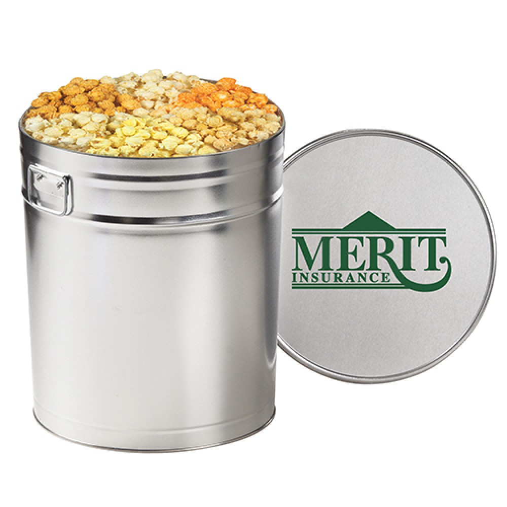Promotional 6 Way Savory Popcorn Tin (6.5 Gallon) Promotional 6 Way Savory Popcorn Tin (6.5 Gallon)