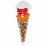Hot Chocolate Peppermint Popcorn Cone Bag (small) Custom Printed