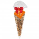 Promotional Hot Chocolate Peppermint Popcorn Cone Bag (Small)