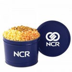 3 Way Popcorn Tins - (2 Gallon) Custom Imprinted