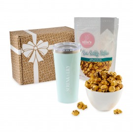 Corkcicle You're Terrific Gourmet Gift Box - Powder Blue Custom Imprinted