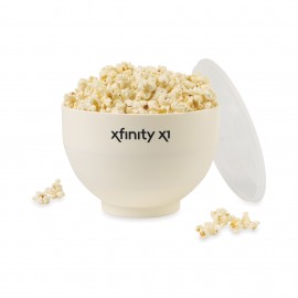 Custom Imprinted W&P Peak Popcorn Popper - White