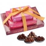 Custom Imprinted Suite Treat Box Trio - Chocolate Medley