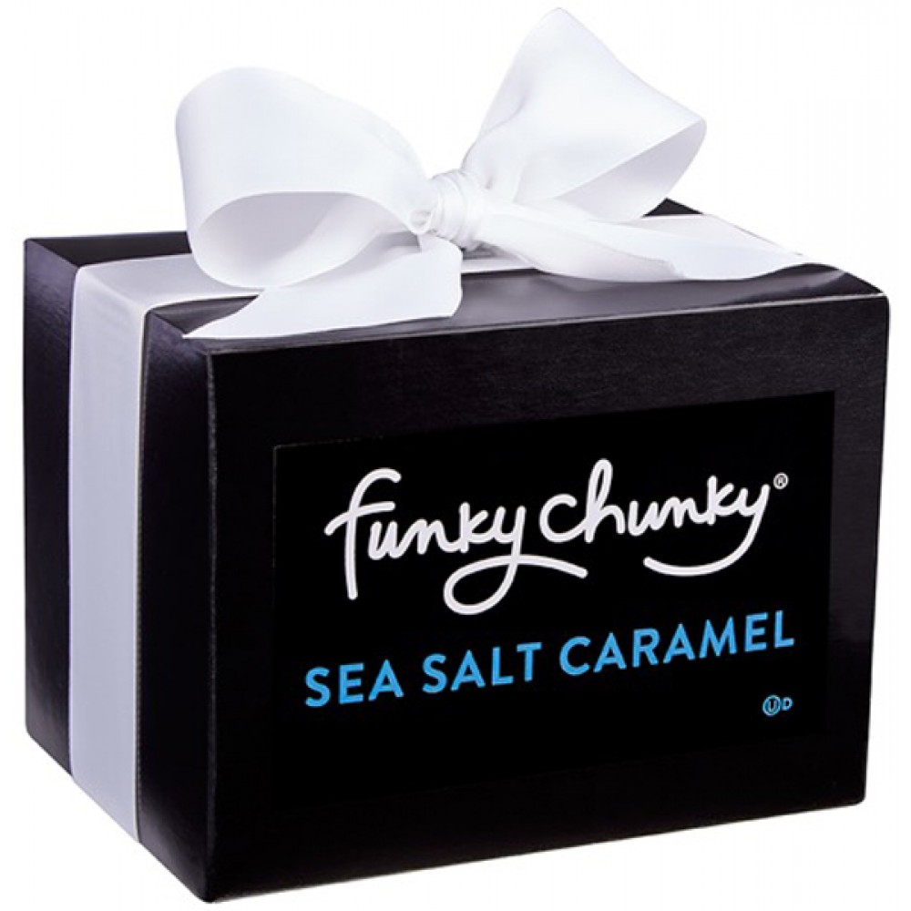 Custom Imprinted Funky Chunky Sea Salt Caramel 10oz Gift Box