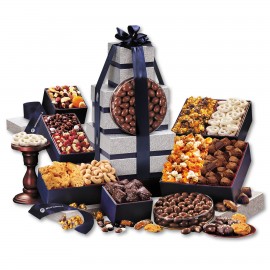 Executive Treat Tower with Logo