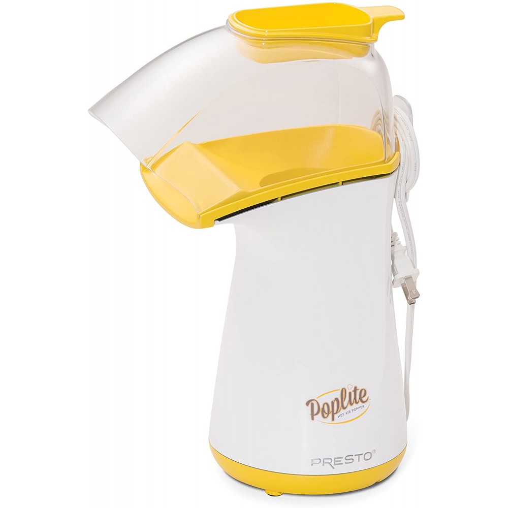 Custom Printed Presto 04820 PopLite Hot Air Popper, Yellow Custom Printed Presto 04820 PopLite Hot Air Popper, Yellow