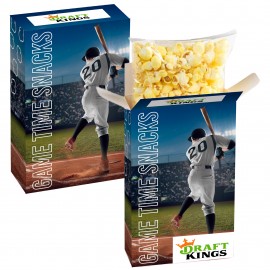 Custom Printed Baseball Popcorn & Snack Boxes - Butter Popcorn