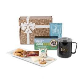 MiiR Camp & Sweet S'moreology Gift Set - Black Speckle Custom Printed