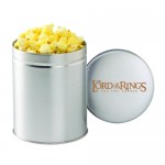 Logo Branded Round Tin (Quart) - Butter Popcorn
