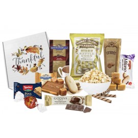 Custom Printed Thankful Box of Snacks  Custom Printed Thankful Box of Snacks