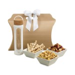 Promotional Bali Retreat & Relax Treats Tote - Natural-White