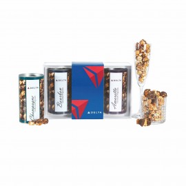 Personalized 3 Way BoOz.y Popcorn Gift Set (Small)