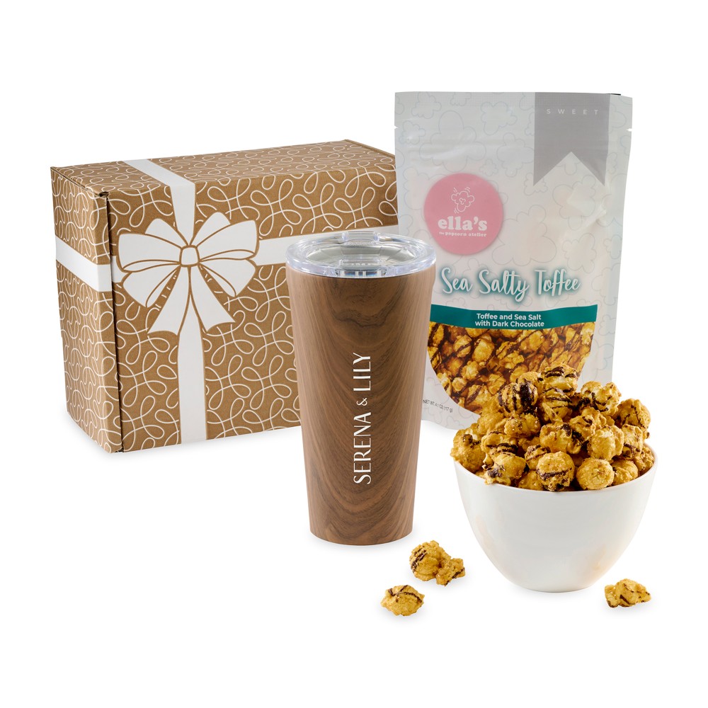 Promotional Corkcicle You're Terrific Gourmet Gift Box - Walnut