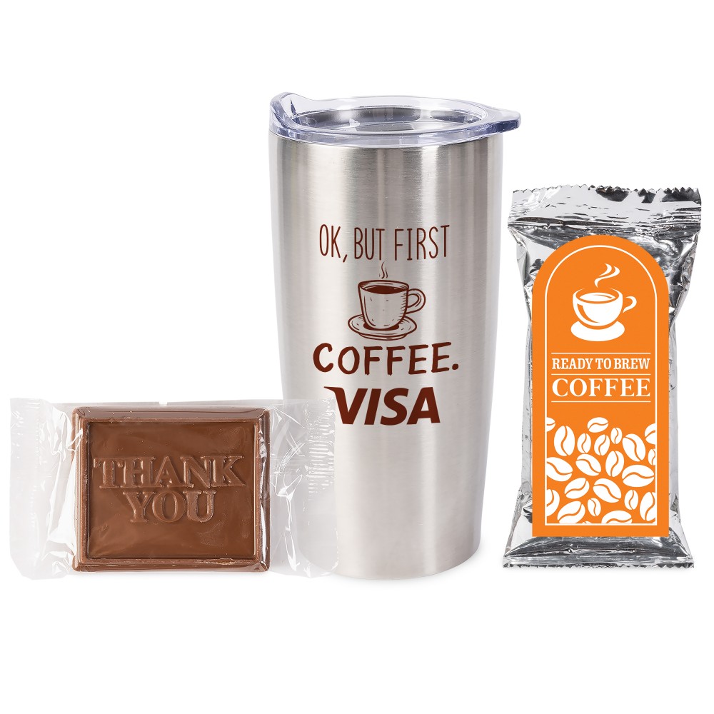 Coffee Time Tumbler Set with Logo