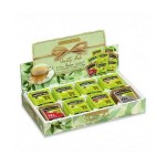 Logo Branded Bigelow Tea Company Green Tea Tray, 8 Assorted Teas, 64/BX