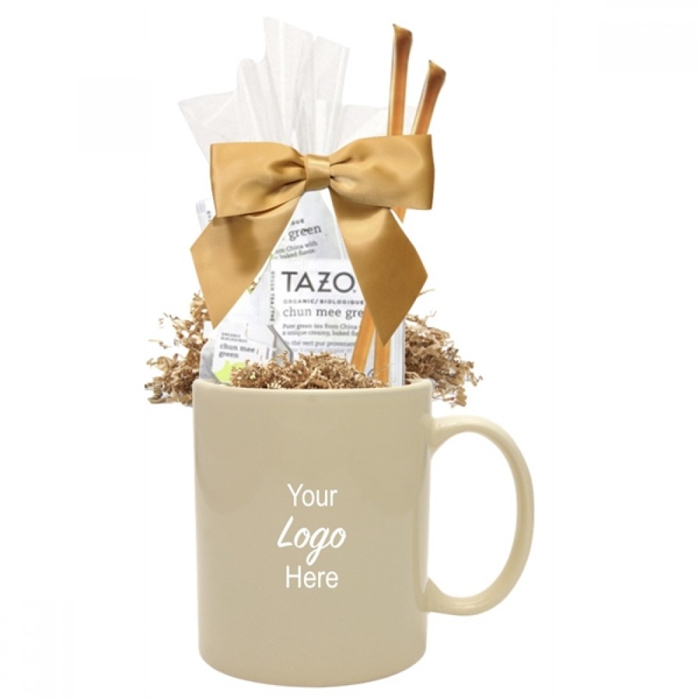 Tea & Honey Gift Mug with Logo